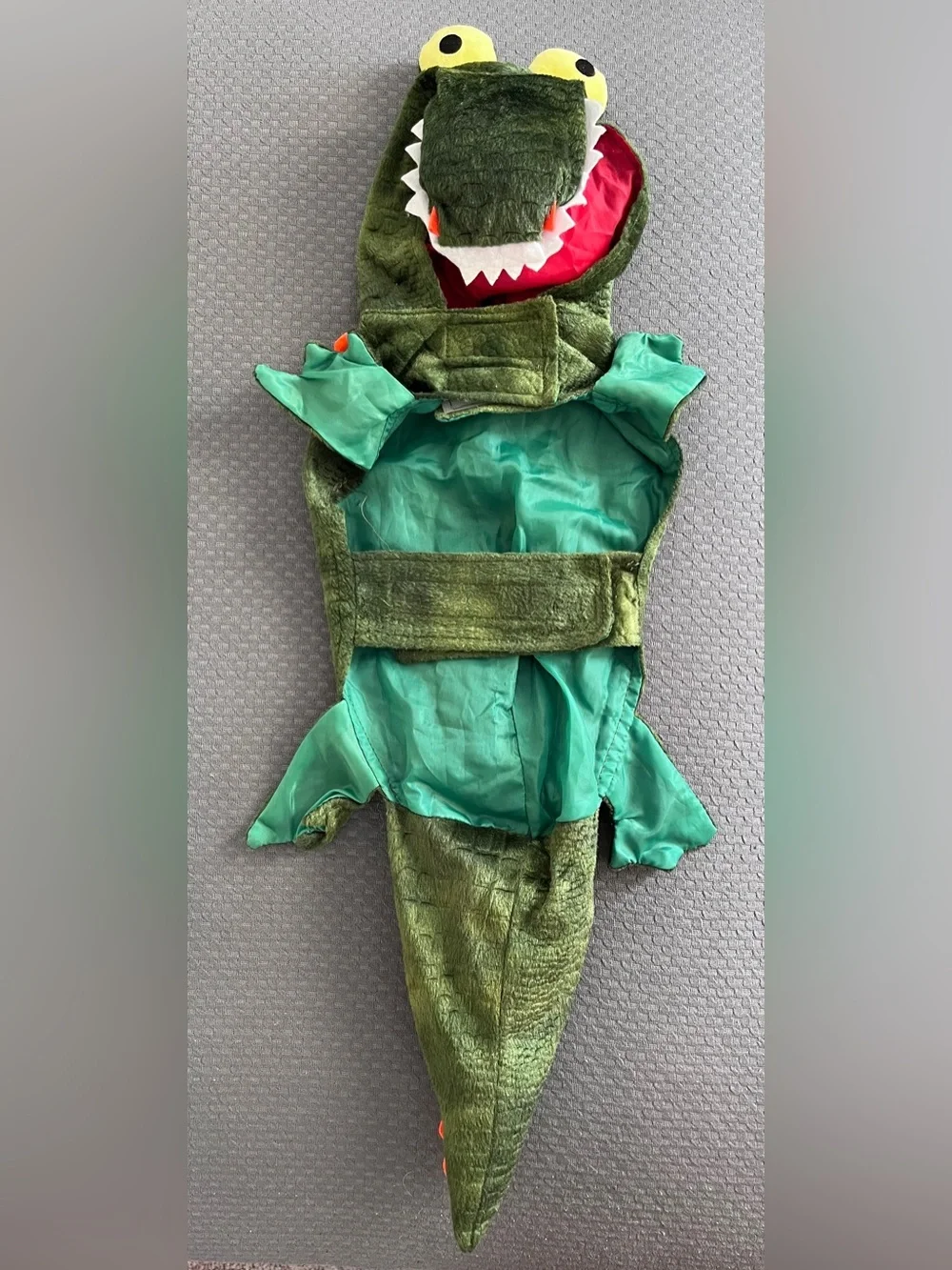 Bootique Petco Later Gator Alligator Dog Costume Size Small